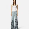 Baroque Buckle Ribbed Tank Top Baroque Buckle Ribbed Tank Top