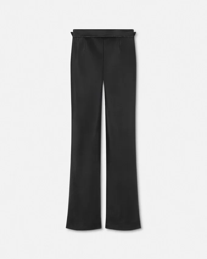 Baroque Buckle Wide-Leg Pants Baroque Buckle Wide-Leg Pants
