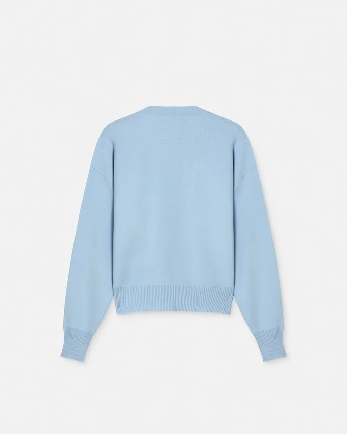 Cashmere-Blend Medusa Knit Sweater Cashmere-Blend Medusa Knit Sweater
