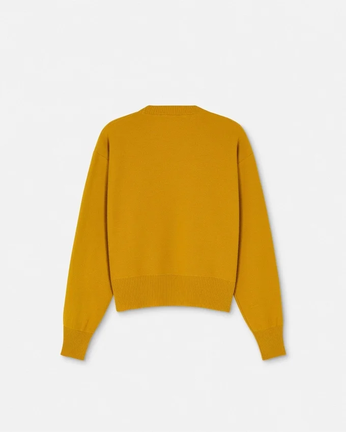 Cashmere-Blend Medusa Knit Sweater Cashmere-Blend Medusa Knit Sweater