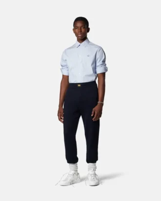 Cashmere-Cotton Knit Sweatpants