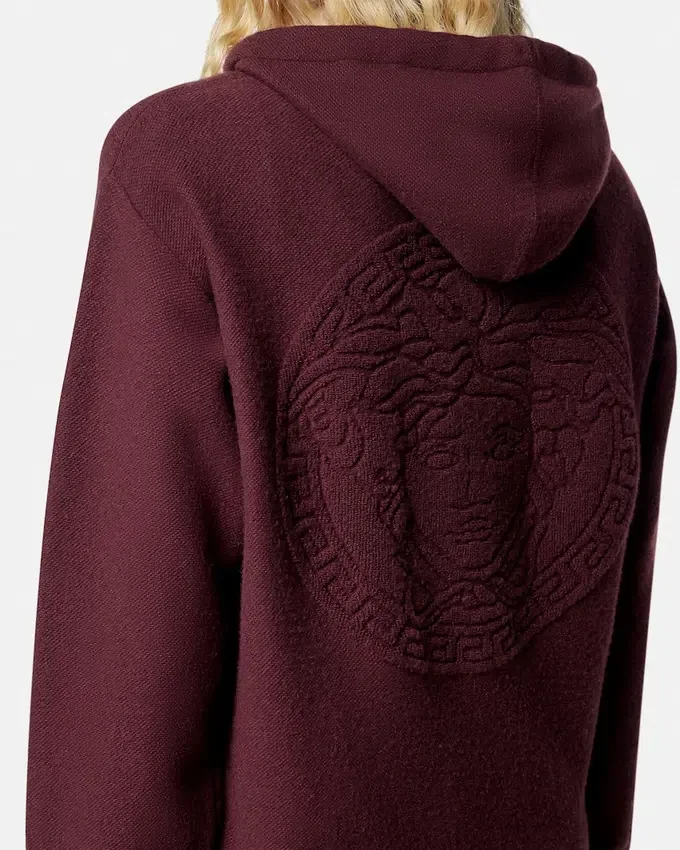 Cashmere-Wool Knit Zip Hoodie Cashmere-Wool Knit Zip Hoodie