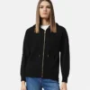 Cashmere-Wool Knit Zip Hoodie Cashmere-Wool Knit Zip Hoodie