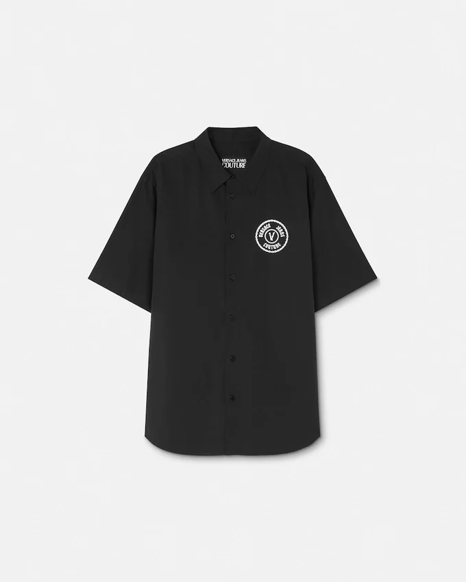 Chain V-Emblem Regular-Fit Shirt Chain V-Emblem Regular-Fit Shirt