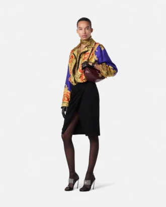 Cheetah Allover Silk Shirt