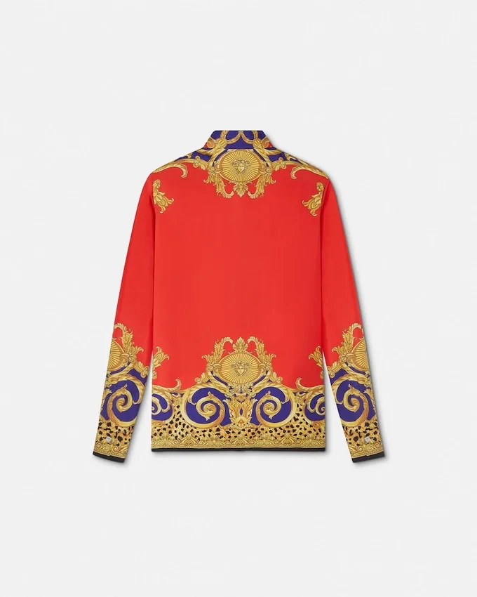 Cheetah Barocco Silk Shirt Cheetah Barocco Silk Shirt