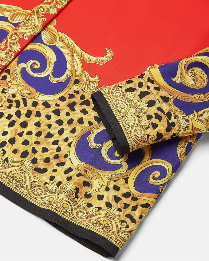 Cheetah Barocco Silk Shirt Cheetah Barocco Silk Shirt