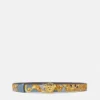 Cheetah Foulard La Medusa Leather Belt 3 cm Cheetah Foulard La Medusa Leather Belt 3 cm