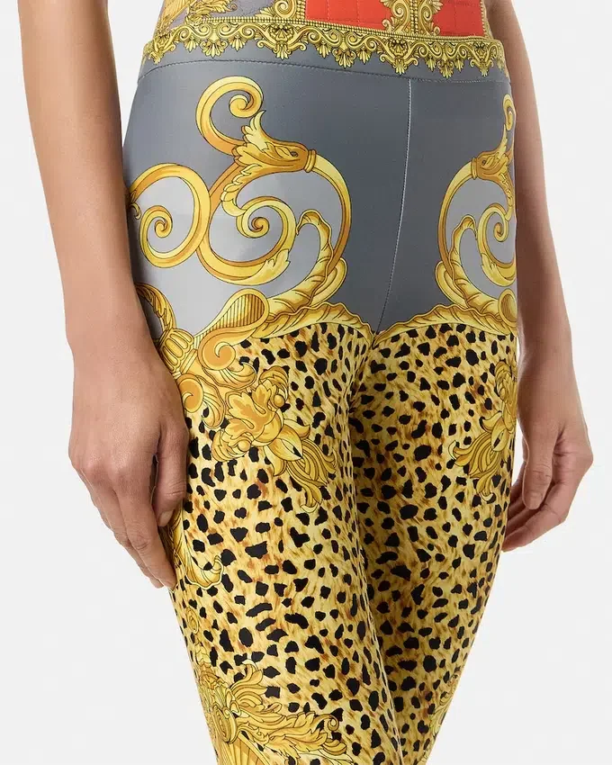 Cheetah Foulard Leggings Cheetah Foulard Leggings