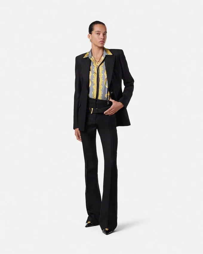 Cheetah Foulard Silk Shirt Cheetah Foulard Silk Shirt