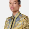 Cheetah Foulard Silk Shirt Cheetah Foulard Silk Shirt