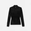 Chenille Fitted Mock-Neck Top Chenille Fitted Mock-Neck Top