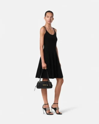Chenille Flared Mini Dress