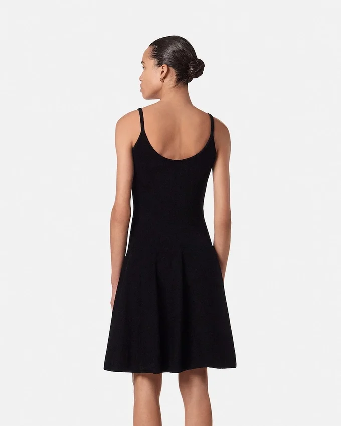 Chenille Flared Mini Dress Chenille Flared Mini Dress