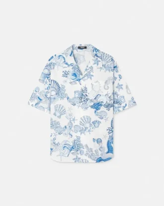 Coral Theatre Cotton Shirt