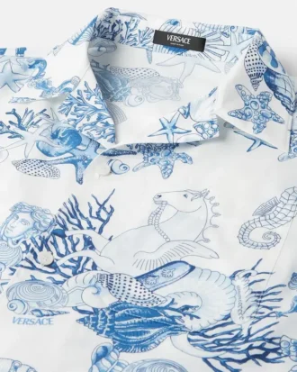 Coral Theatre Cotton Shirt