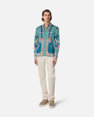 Coral Theatre Cotton Shirt