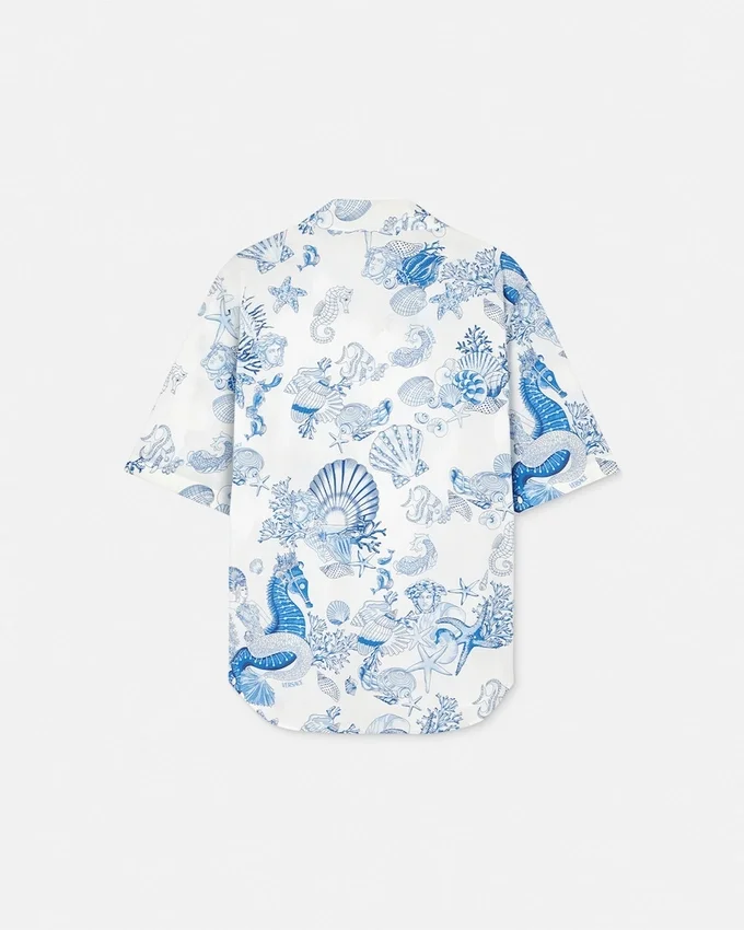 Coral Theatre Cotton Shirt Coral Theatre Cotton Shirt