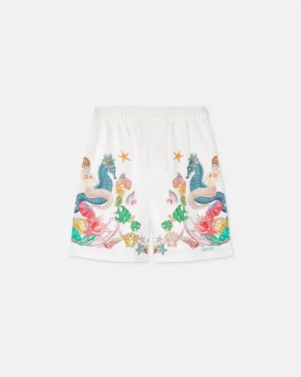 Coral Theatre Cotton Shorts