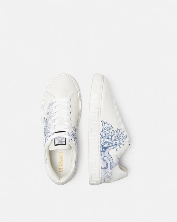 Coral Theatre Greca Sneakers Coral Theatre Greca Sneakers
