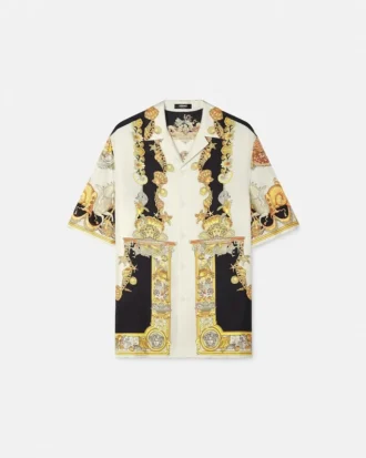 Coral Theatre Silk Shirt
