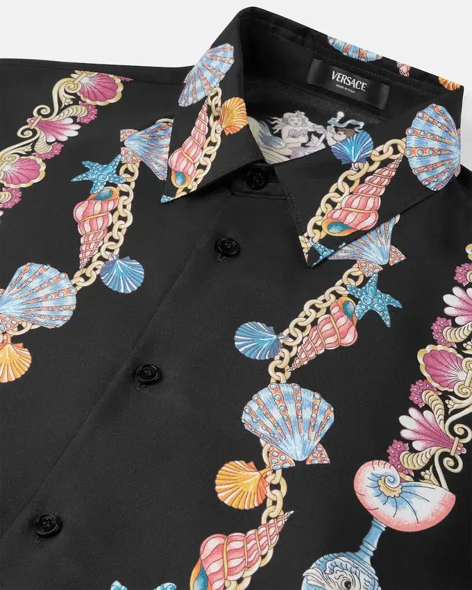 Coral Theatre Silk Shirt Coral Theatre Silk Shirt