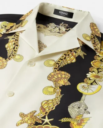 Coral Theatre Silk Shirt