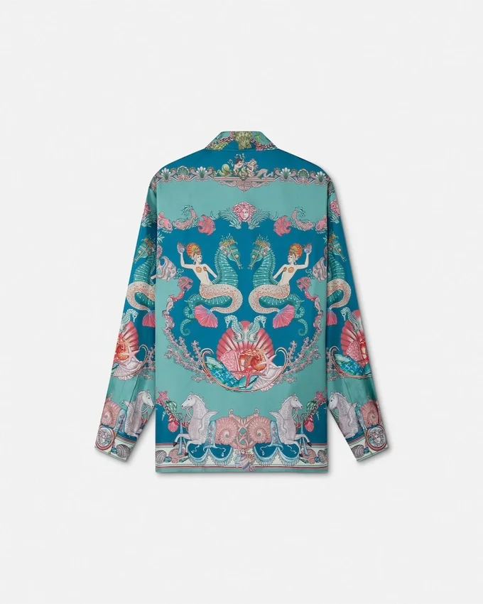 Coral Theatre Silk Shirt Coral Theatre Silk Shirt