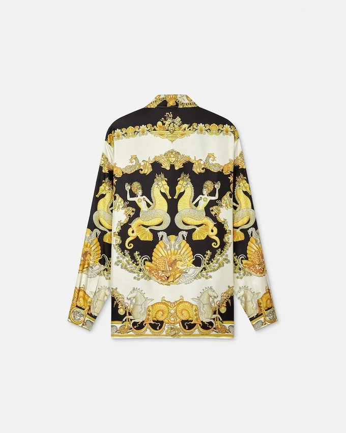 Coral Theatre Silk Shirt Coral Theatre Silk Shirt
