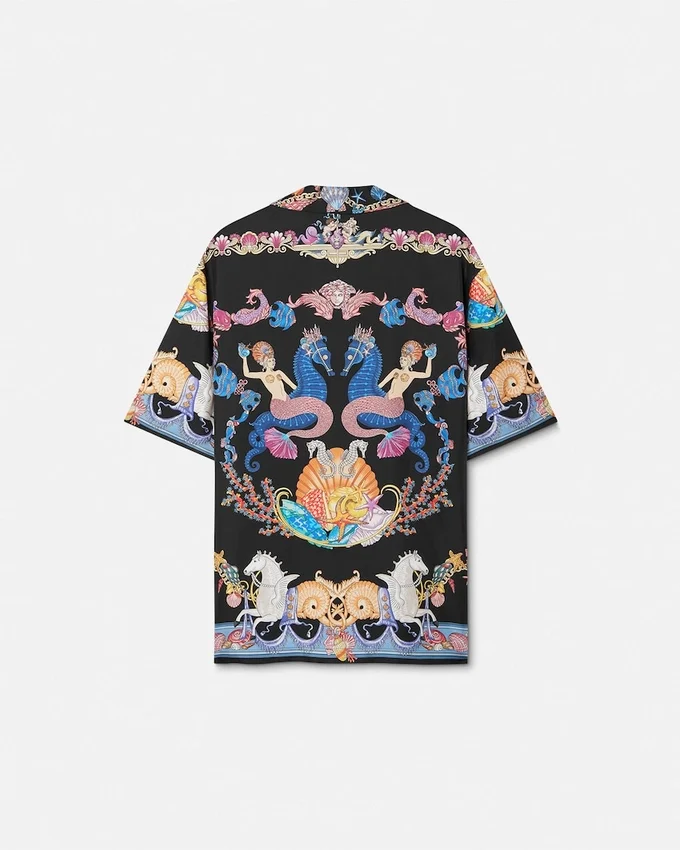 Coral Theatre Silk Shirt Coral Theatre Silk Shirt