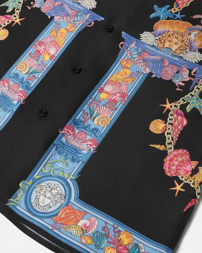 Coral Theatre Silk Shirt Coral Theatre Silk Shirt