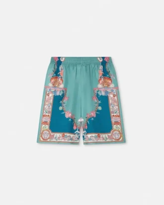 Coral Theatre Silk Shorts