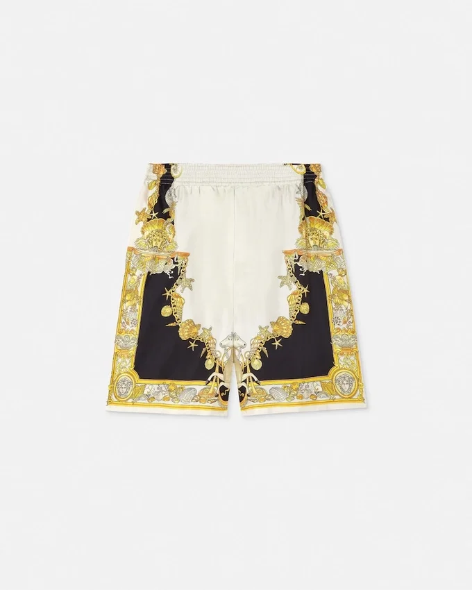Coral Theatre Silk Shorts Coral Theatre Silk Shorts