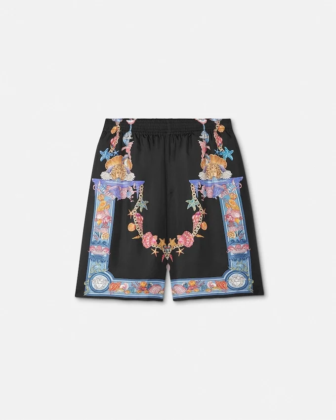 Coral Theatre Silk Shorts Coral Theatre Silk Shorts