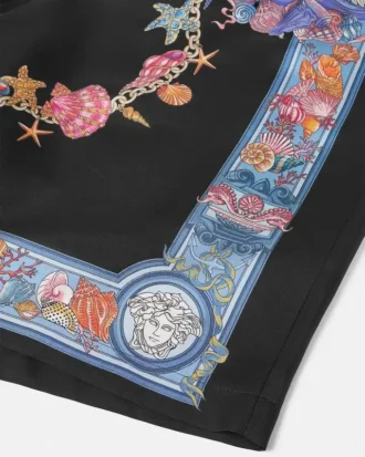 Coral Theatre Silk Shorts