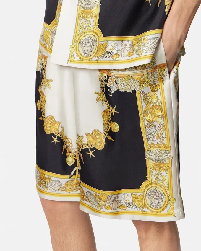 Coral Theatre Silk Shorts Coral Theatre Silk Shorts