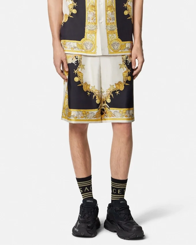 Coral Theatre Silk Shorts Coral Theatre Silk Shorts