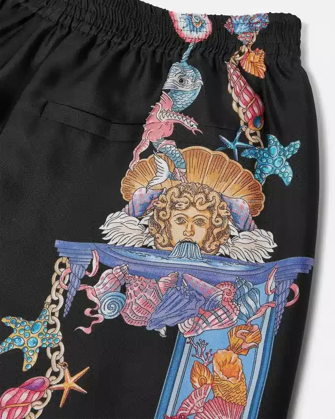 Coral Theatre Silk Shorts Coral Theatre Silk Shorts