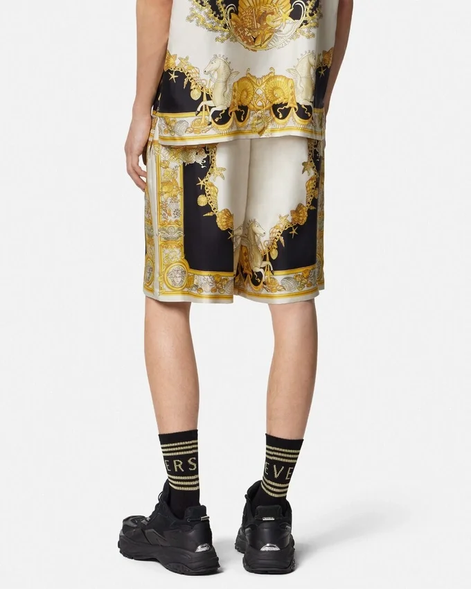 Coral Theatre Silk Shorts Coral Theatre Silk Shorts