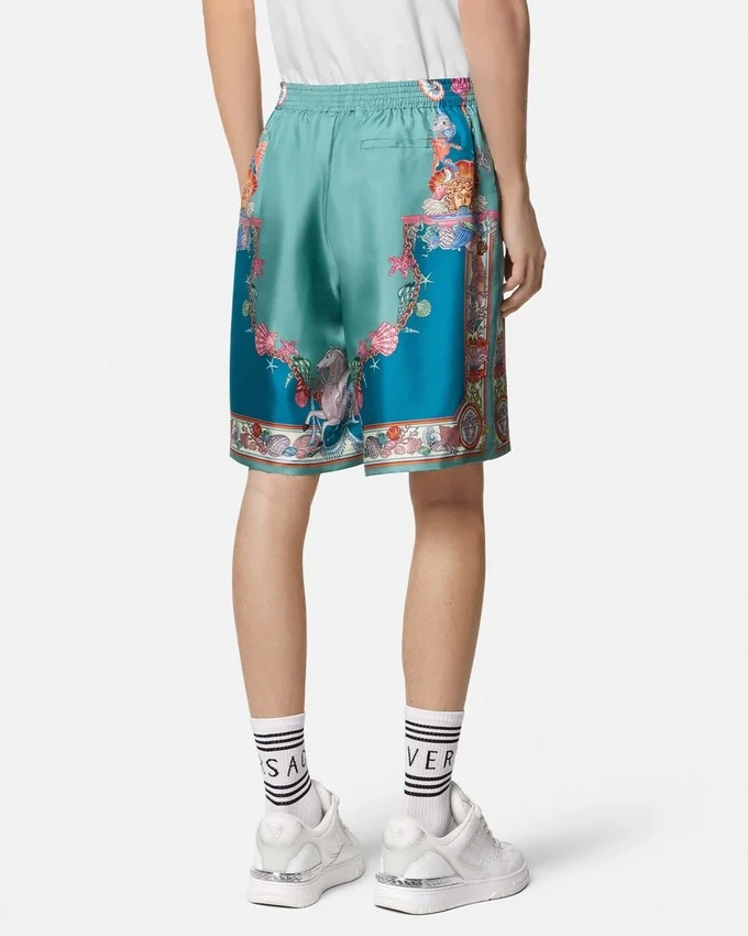 Coral Theatre Silk Shorts Coral Theatre Silk Shorts