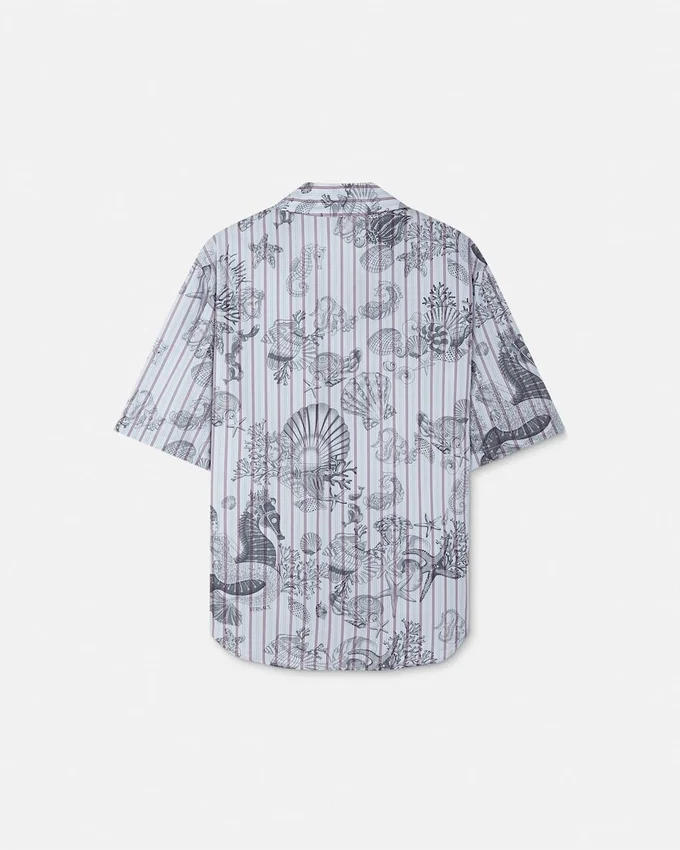 Coral Theatre Striped Shirt Coral Theatre Striped Shirt
