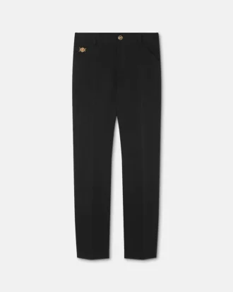 Cotton-Gabardine Chino Pants