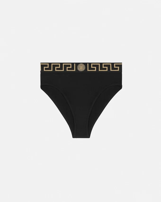 Cotton-Jersey High-Waist Briefs Cotton-Jersey High-Waist Briefs