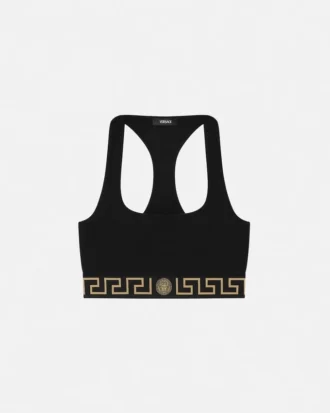Cotton-Jersey Scoop Bralette