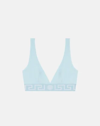 Cotton-Jersey Triangle Bralette