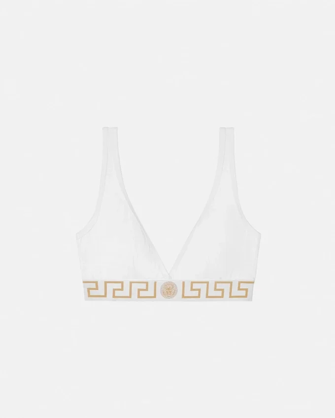 Cotton-Jersey Triangle Bralette Cotton-Jersey Triangle Bralette
