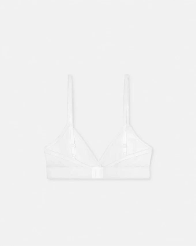 Cotton Ribbed Bralette Cotton Ribbed Bralette