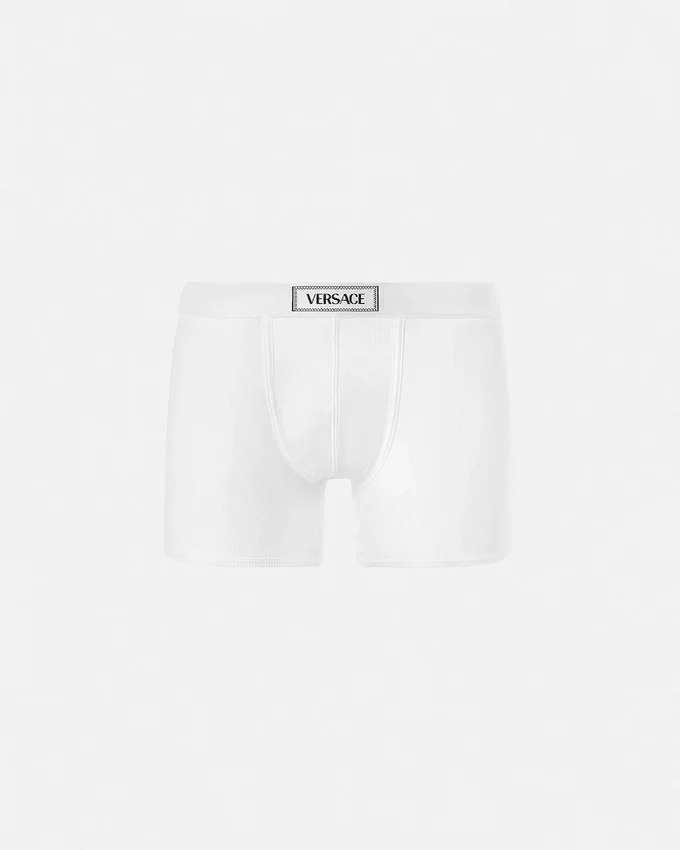 Cotton Ribbed Long Trunks Cotton Ribbed Long Trunks