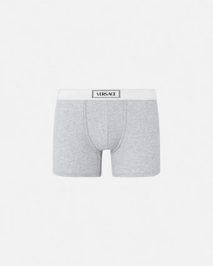 Cotton Ribbed Long Trunks Cotton Ribbed Long Trunks