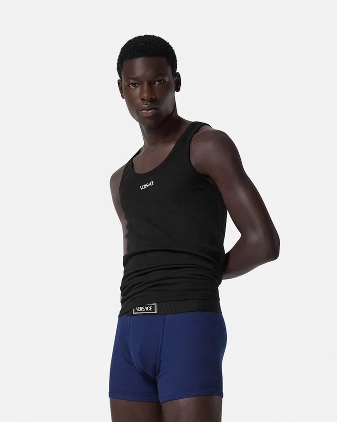 Cotton Ribbed Long Trunks Cotton Ribbed Long Trunks